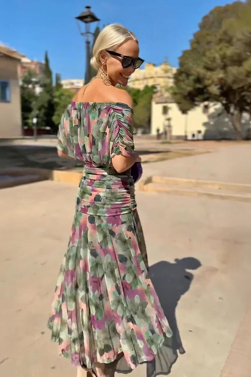 Elowen – Das elegante Midi Kleid für besondere Momente