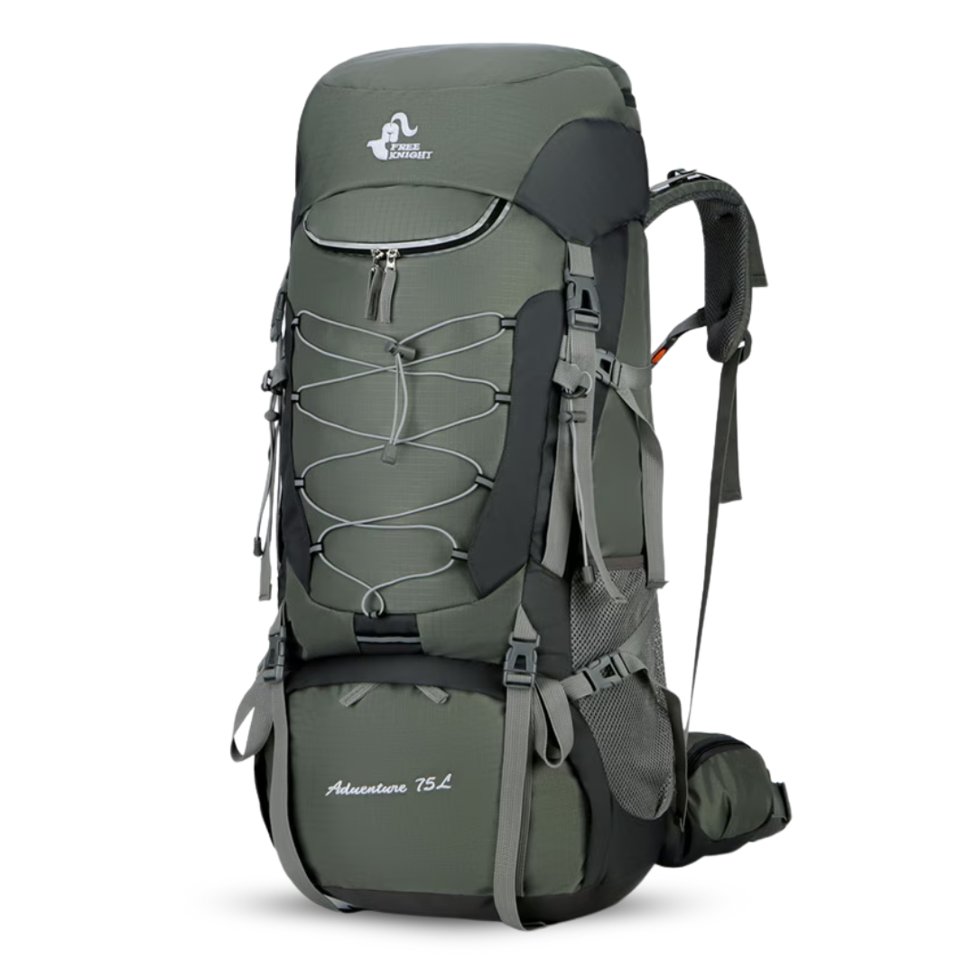 OutdoorHaven Backpack 75L - Waterdicht - Trekkingrugzak