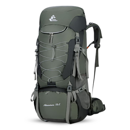 OutdoorHaven Backpack 75L - Waterdicht - Trekkingrugzak
