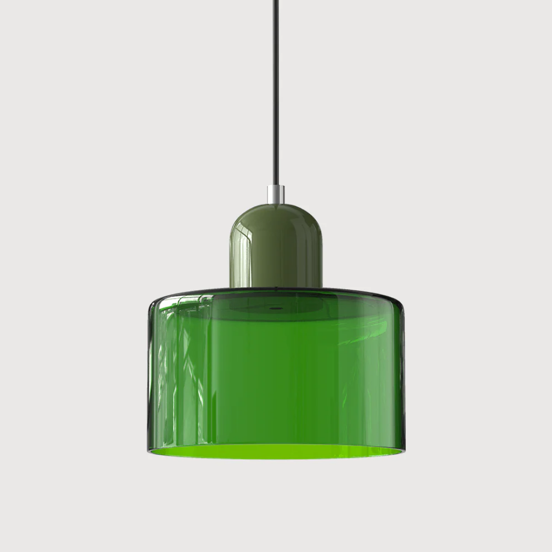 Restfield | Lismeno Retro Hanglamp – Glazen Hanglamp met Warm Licht voor Eettafel, Keuken & Woonkamer