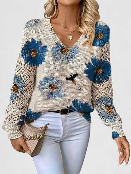 Lavoisier™ | Aurélie - Cardigan Floral Léger