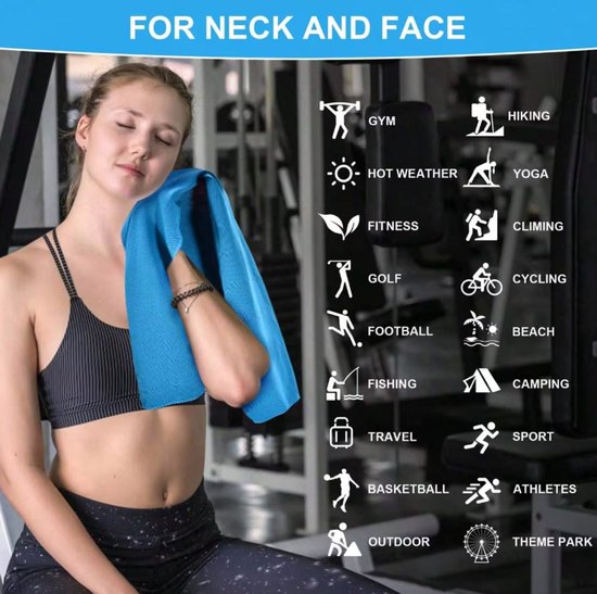 Groene sport handdoek set voor dames en heren – 4 delige fitness handdoek set met zachte microvezel textiel – sporthanddoeken voor fitness, hardlopen, gym, yoga, wandelen en training