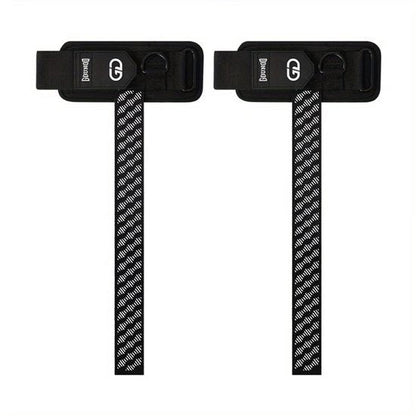 Zwart lifting straps polsbanden unisex met antislip grip en verstelbare polsband – fitness gewichtheffen straps voor krachttraining deadlift pull ups barbell training en sportschool gebruik