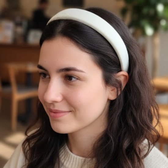 8721438343591 Set van 6 haarbanden voor dames en meisjes – elegante diadeem set in crème, roze en bloemmotief – haaraccessoires met parels, stof en satijn