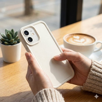 Zwart beige bruin telefoon hoesje – backcover – geschikt voor iPhone 16 – zachte matte uitstraling – camera bescherming – set van 3 stuks