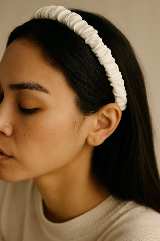 8721438343591 Set van 6 haarbanden voor dames en meisjes – elegante diadeem set in crème, roze en bloemmotief – haaraccessoires met parels, stof en satijn