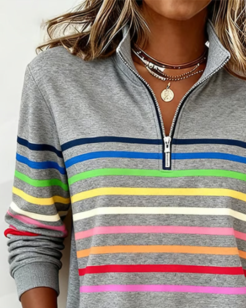 Marie | Pull décontracté avec confort et style coloré pour chaque jour