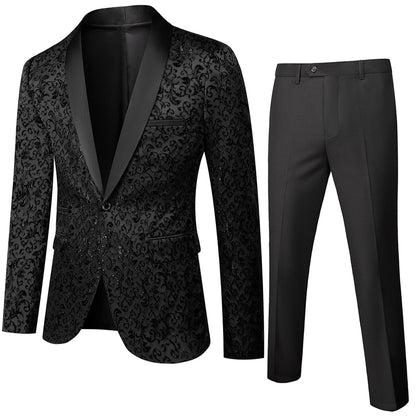 Dewei - Elegant 2-delig pak met enkele knoopsluiting