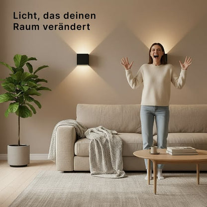 Celestis™ kabellose quadratische Wandleuchte