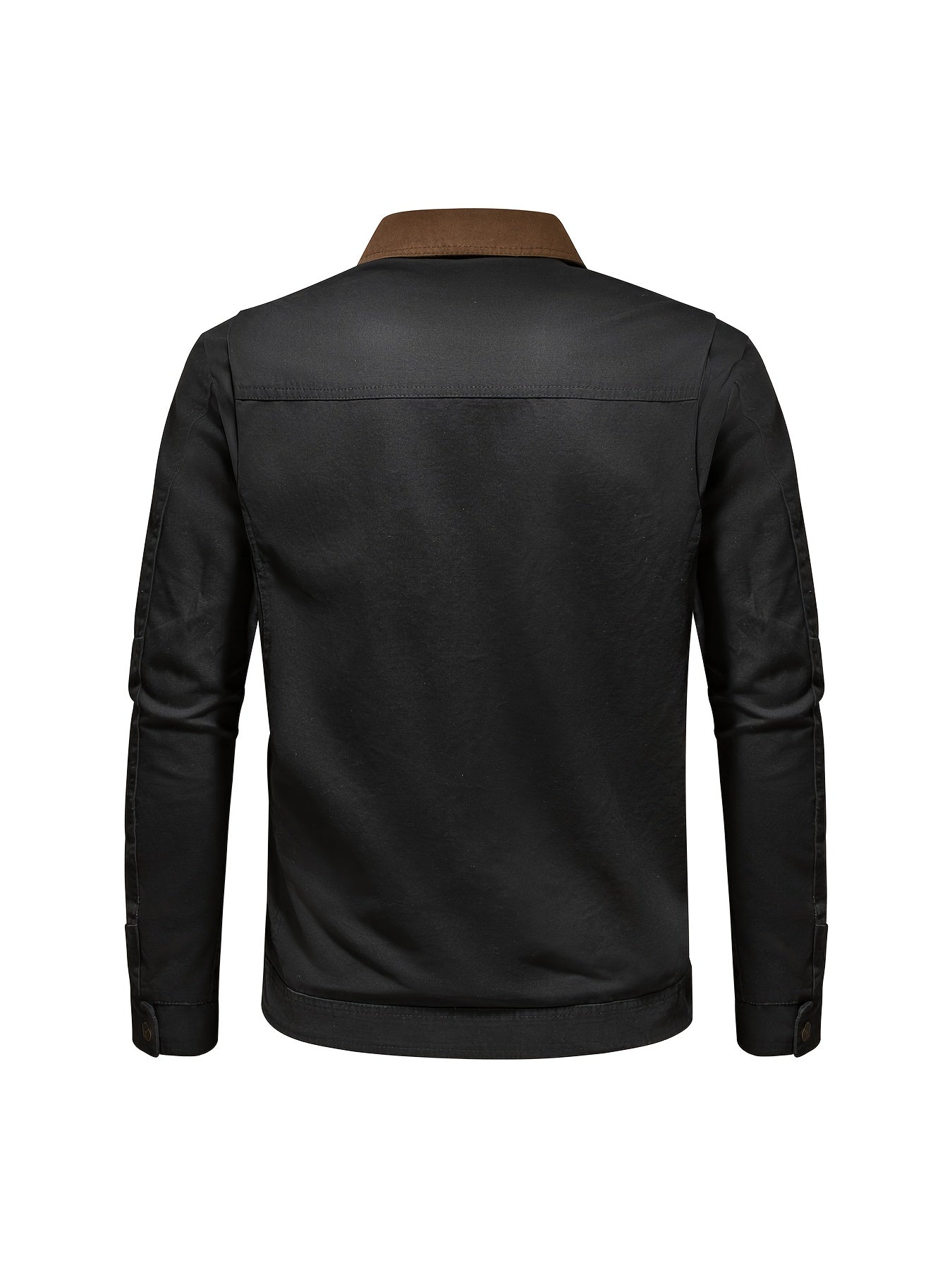 Lucan – Men’s Long Sleeve Spring Jacket with Collar and Pockets