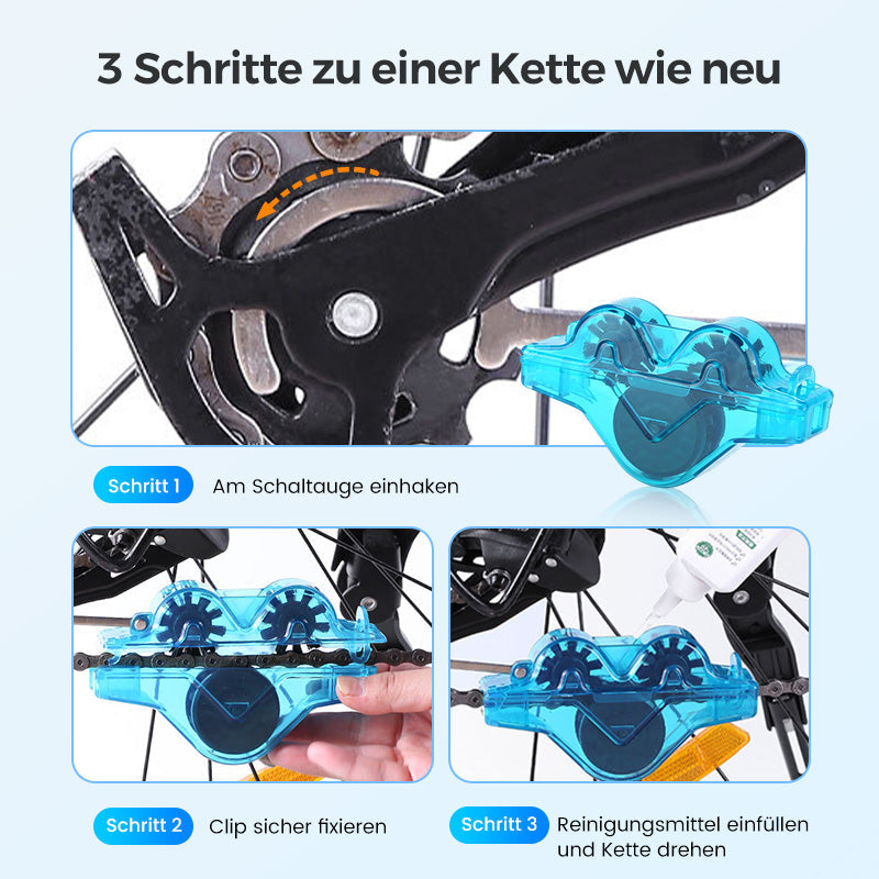 GlideSpark — Mach dein Fahrrad glänzend sauber – ganz ohne Schmutz und Stress!