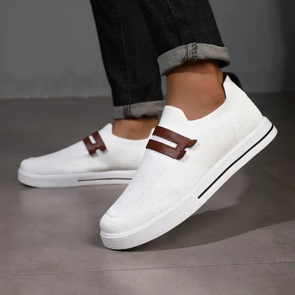 Reina | Mens Knit Slip-On Trainers
