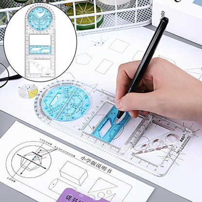1+1 GRATIS | ArcSketch™ - Multifunctionele tekenliniaal, precisie en creativiteit [Laatste dag korting]