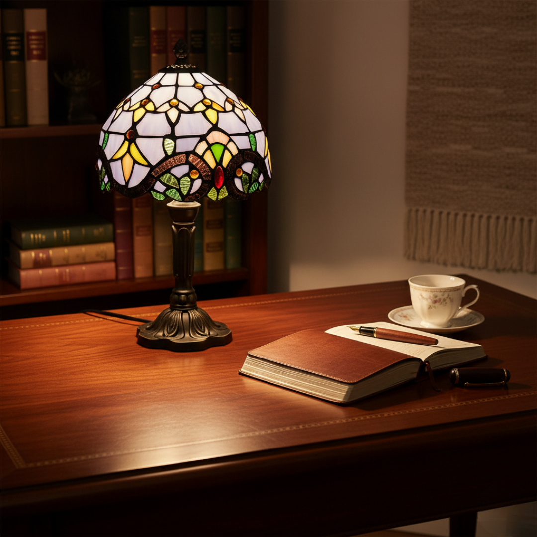 CHROMIA | KLASICKÁ BARVITÁ STOLNÍ LAMPA