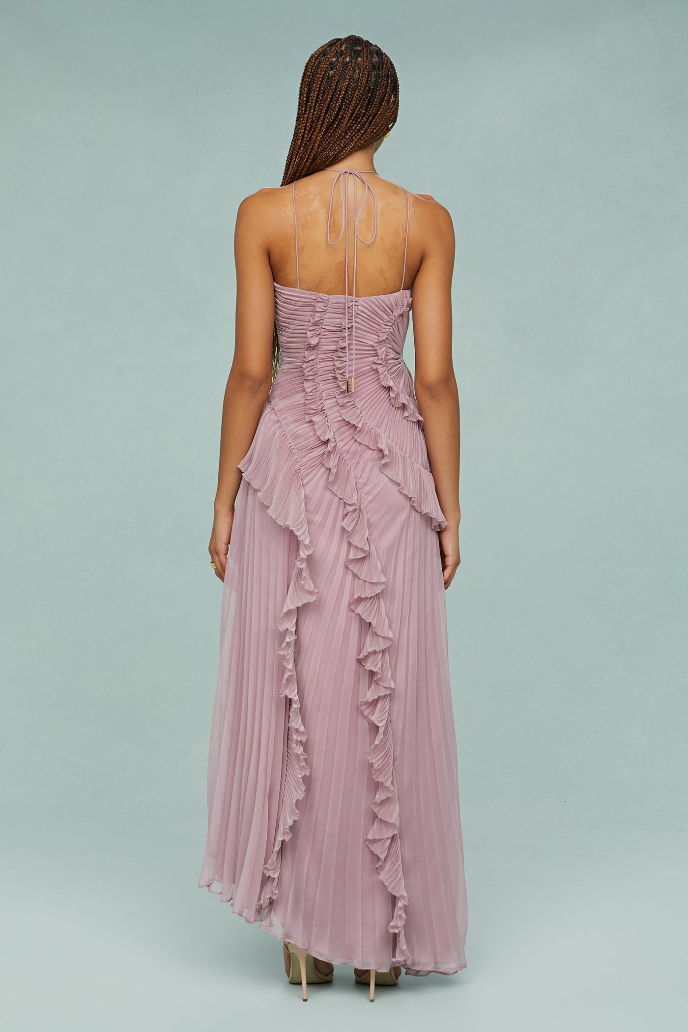 Elegant Halter Dress