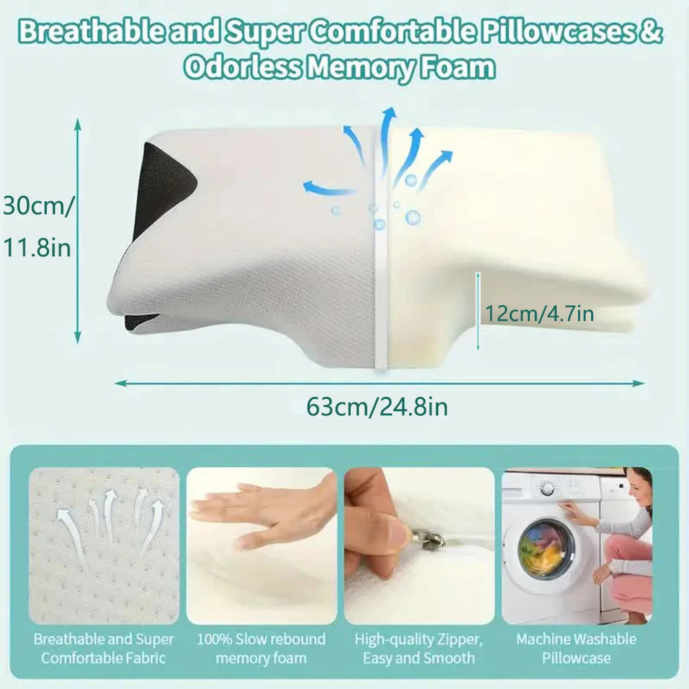 OrthoDream™ | 3-in-1 Ergonomisches Nackenkissen