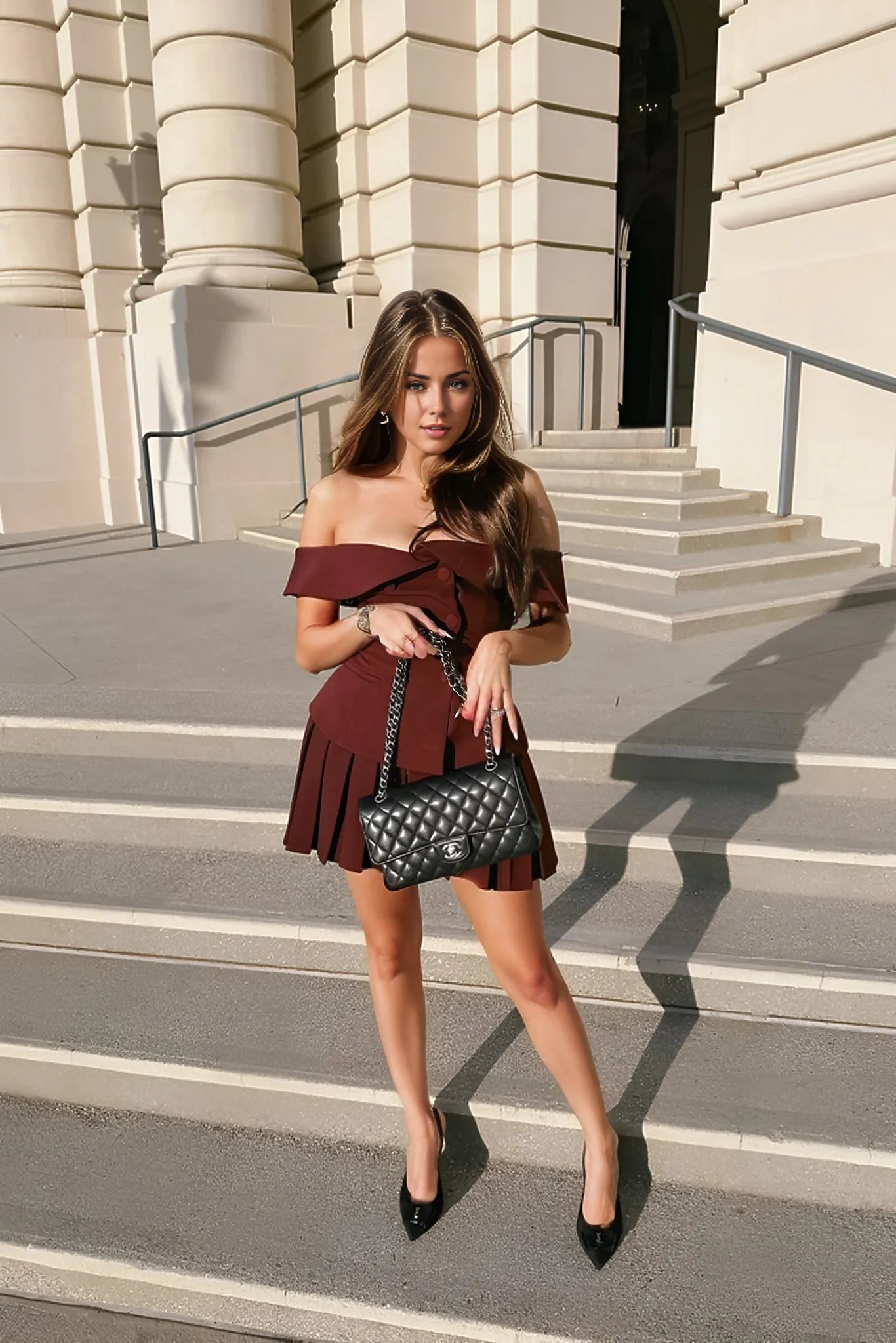 Atelier Fes | Amara Bordeaux Set