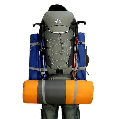 OutdoorHaven Backpack 75L - Waterdicht - Trekkingrugzak