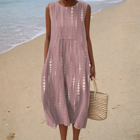 Hana | Robe d’Été Confortable Sans Manches