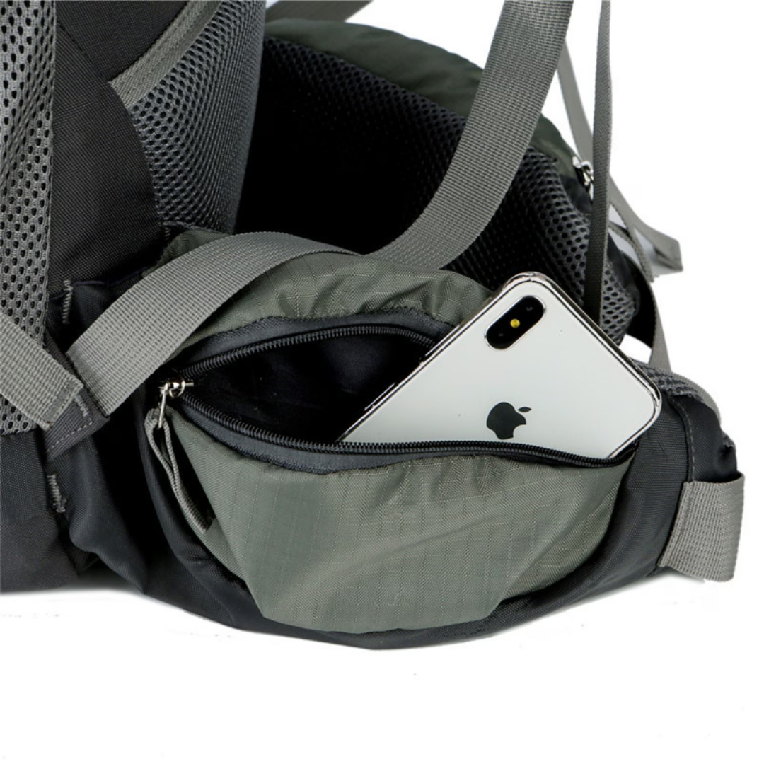 OutdoorHaven Backpack 75L - Waterdicht - Trekkingrugzak