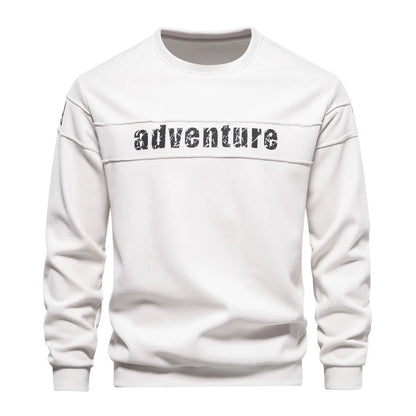 Stetson - Langærmet sweatshirt med rund hals og behagelig