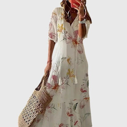 Boho-Vintage-Sommerkleid für Damen