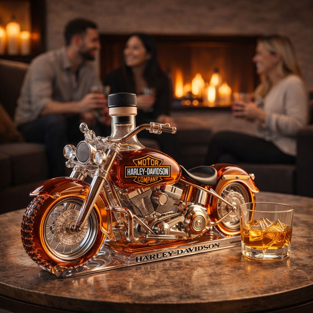 Whisky Steklenica - Harley Davidson Izdaja