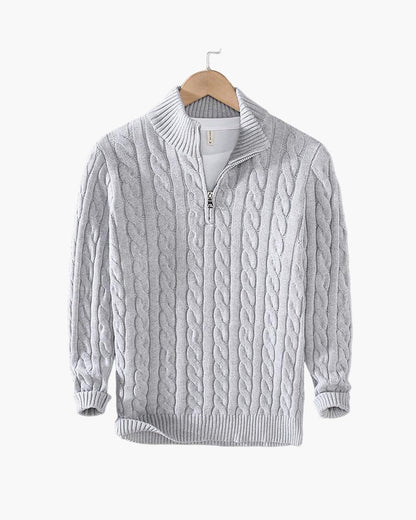 Chaplin Cable Knit Half-Zip