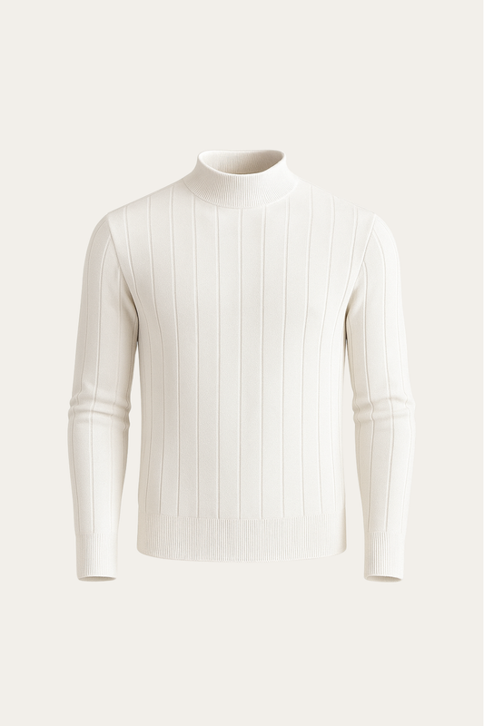 Corani Turtleneck White