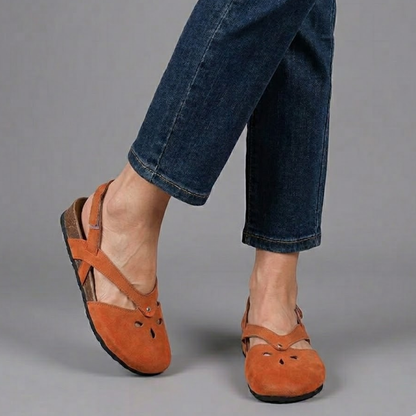 Saudiae | Extraweite Komfort-Sandalen mit Kreuzriemen