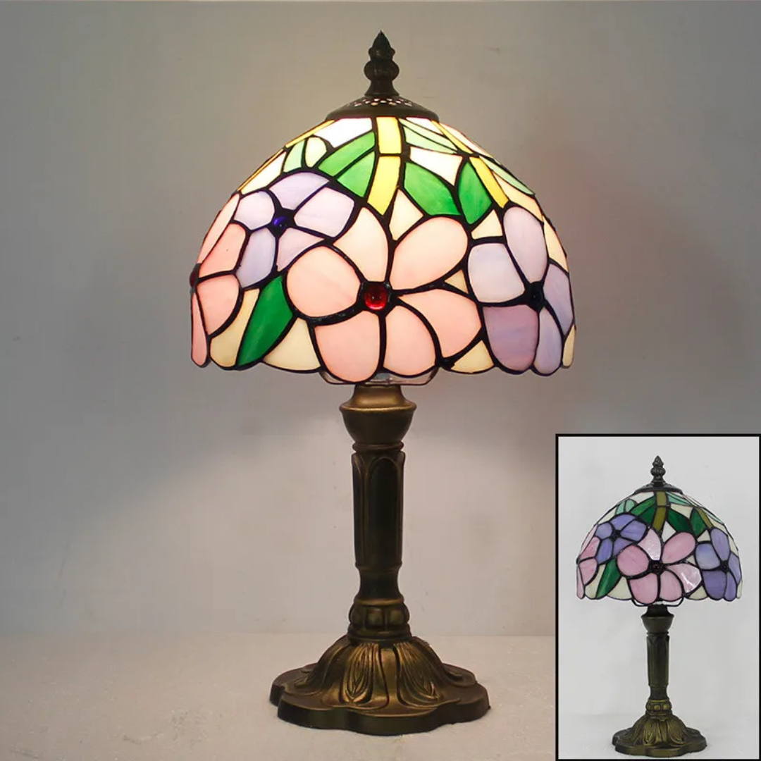 Lunavia Tiffany | Draadloze LED Tafellamp met Kleurverandering