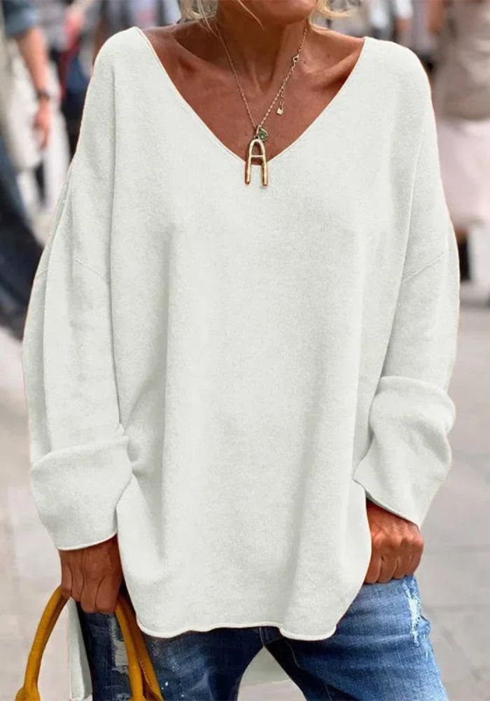 Sofistikeret Oversized Cashmere Sweater