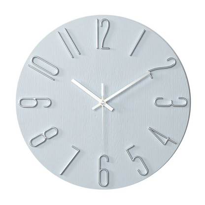 Wandklok Modern Stil Quartz 30cm Kunststof Woonkamer Minimalistisch | Restfield