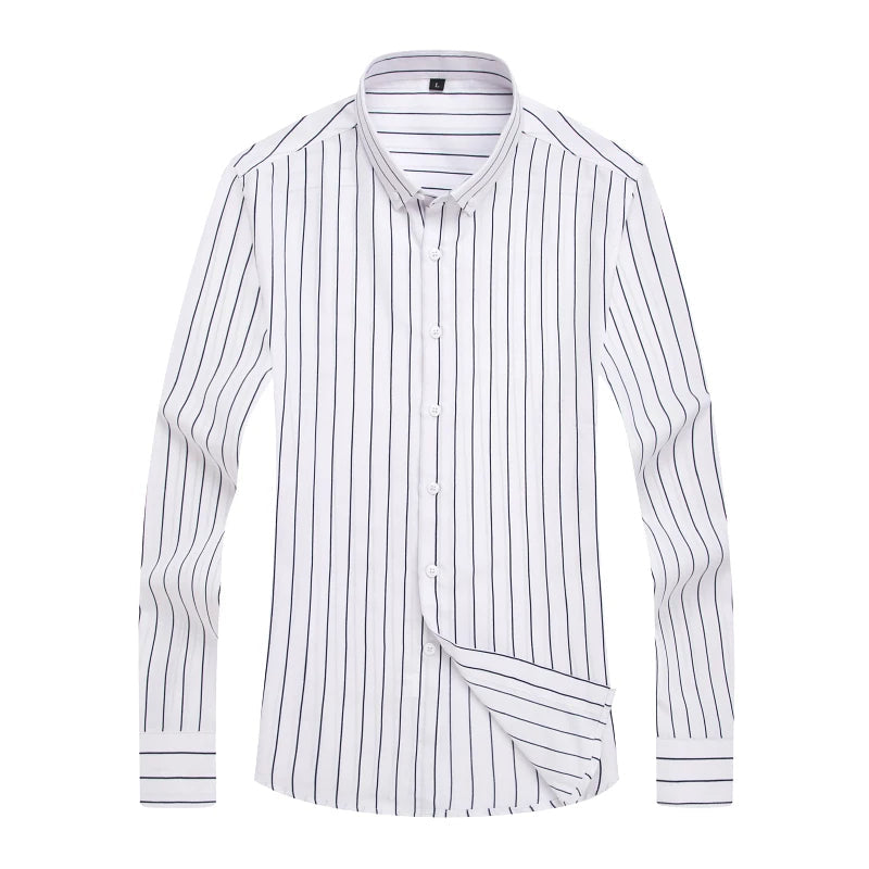 Classic Striped Dress Shirt