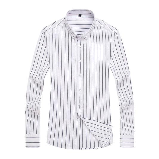 Classic Striped Dress Shirt