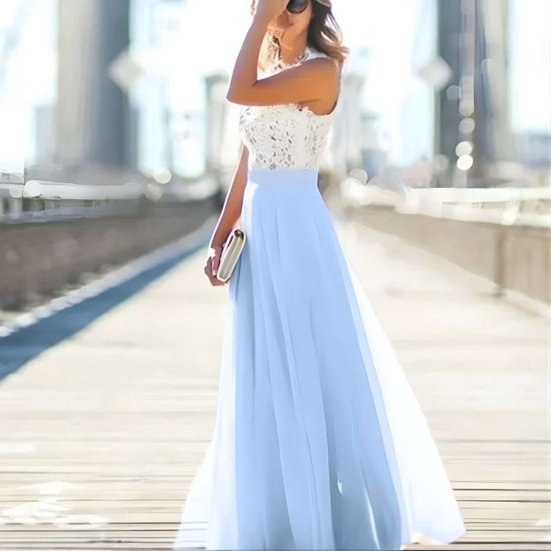Women's Wedding Guest Embellished Maxi Dress