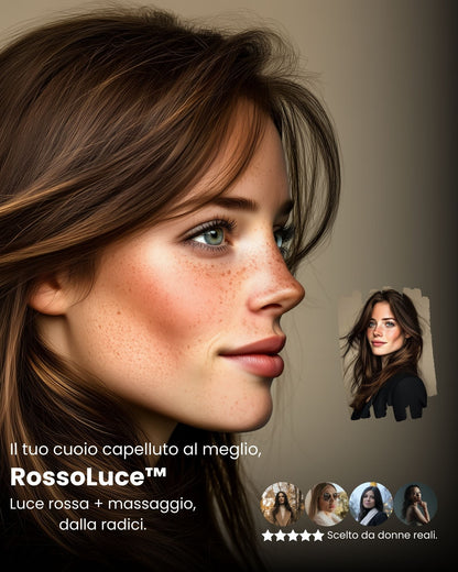 RossoLuce™ - Per una routine cuoio capelluto più sana