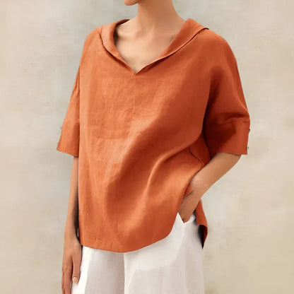 Posy - Relaxed Fit Breathable Everyday Cotton Shirt