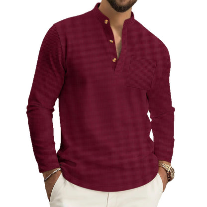 Zerox | Herren-Hemd mit Knopfleiste