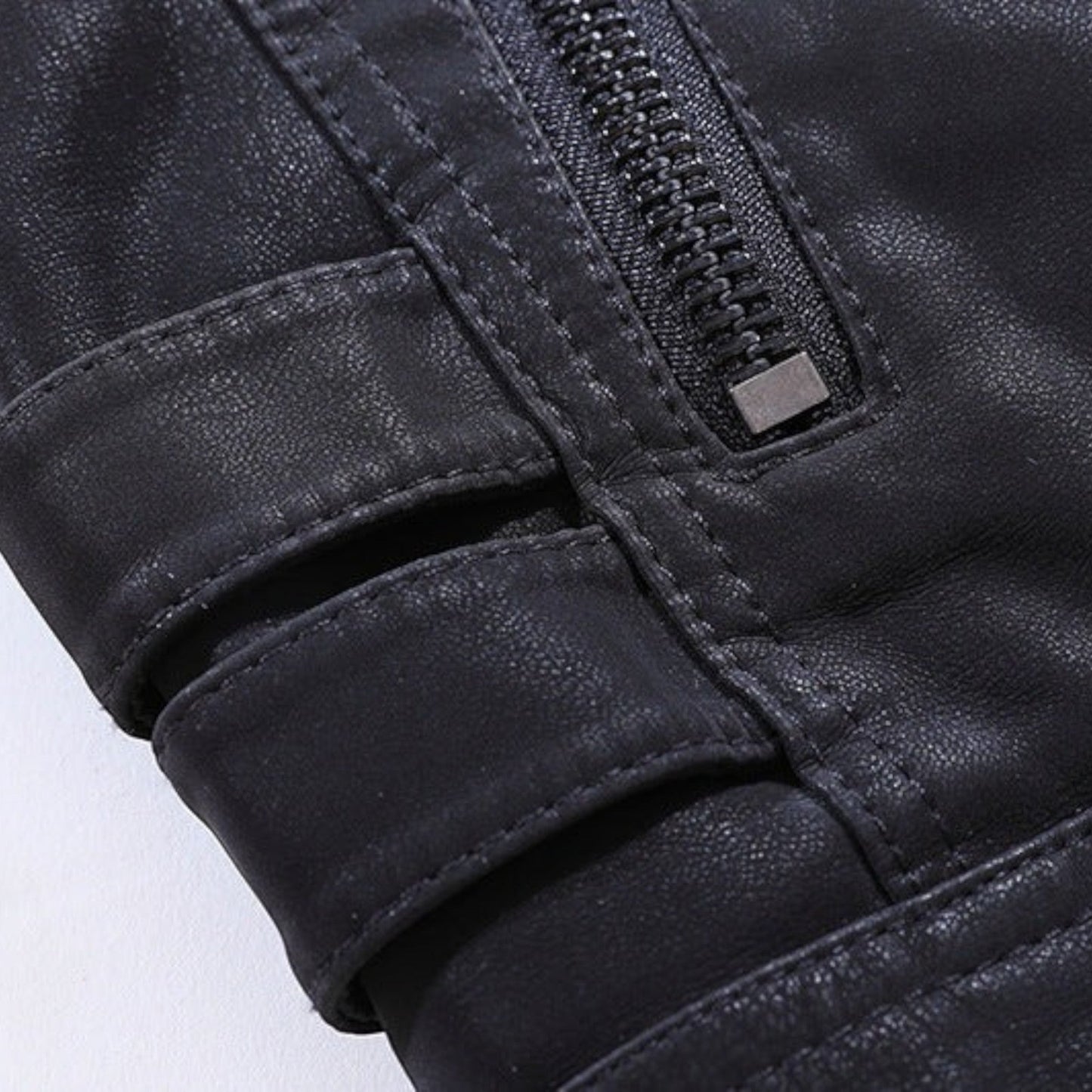 Noah | Giacca Da Moto Elegante Per Uomo | Cerniera