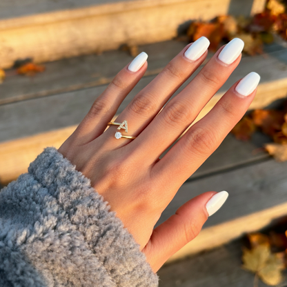BAGUE AJUSTABLE SIGNATURE AVEC INITIALES