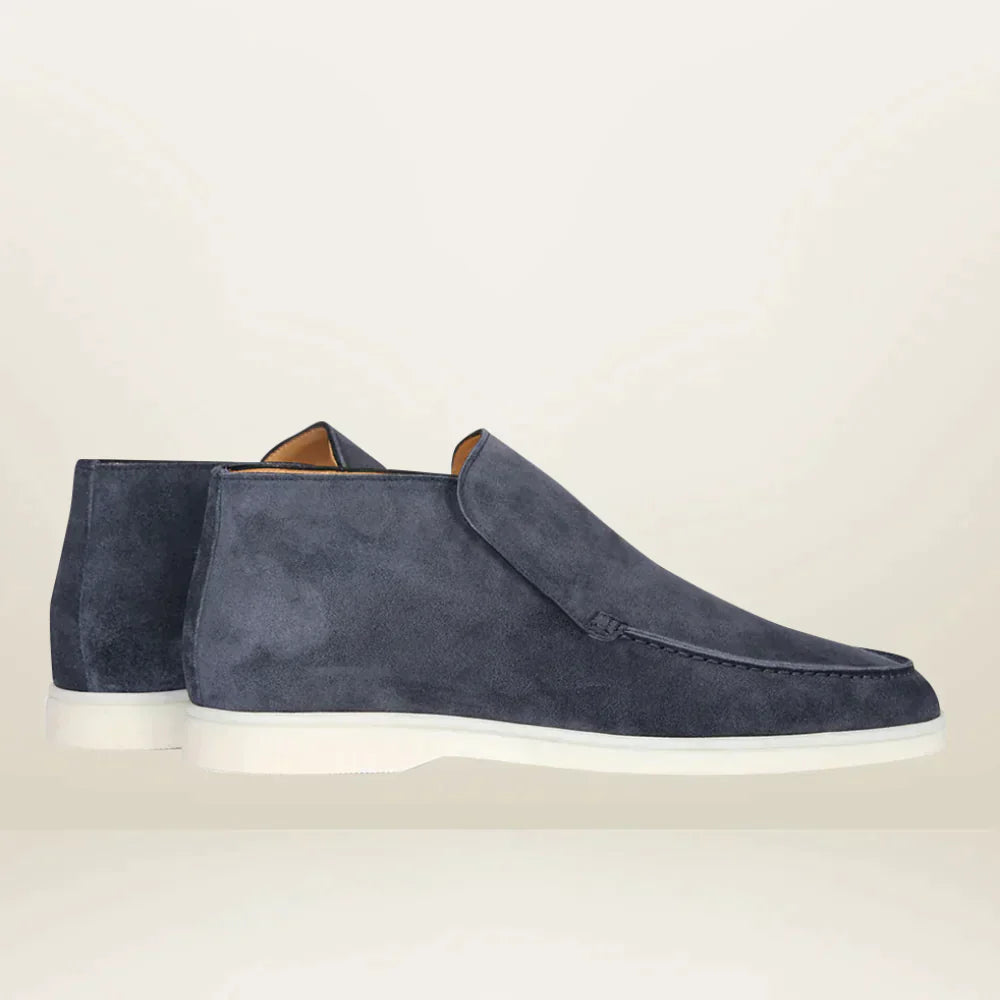 Herren Wildleder Loafers Mit Zeitlosem Design