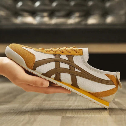 Marvin – Sneakers met Platte Zool en Ronde Teen
