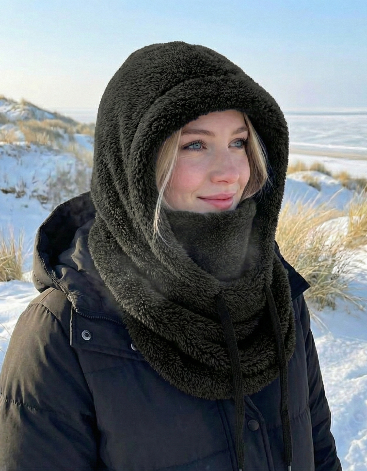 Veronica™ | Cappuccio Cocoon invernale