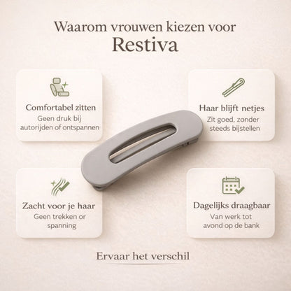COMFORVA SCHMALE HAARCLIP - 1 STÜCK
