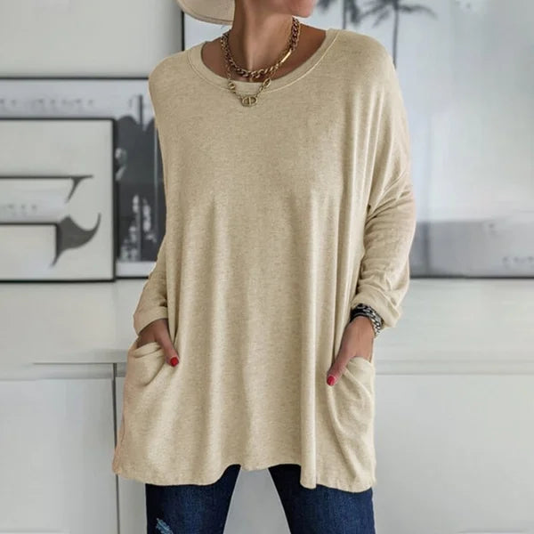 Rissa – Women’s Relaxed Fit Long Sleeve Top