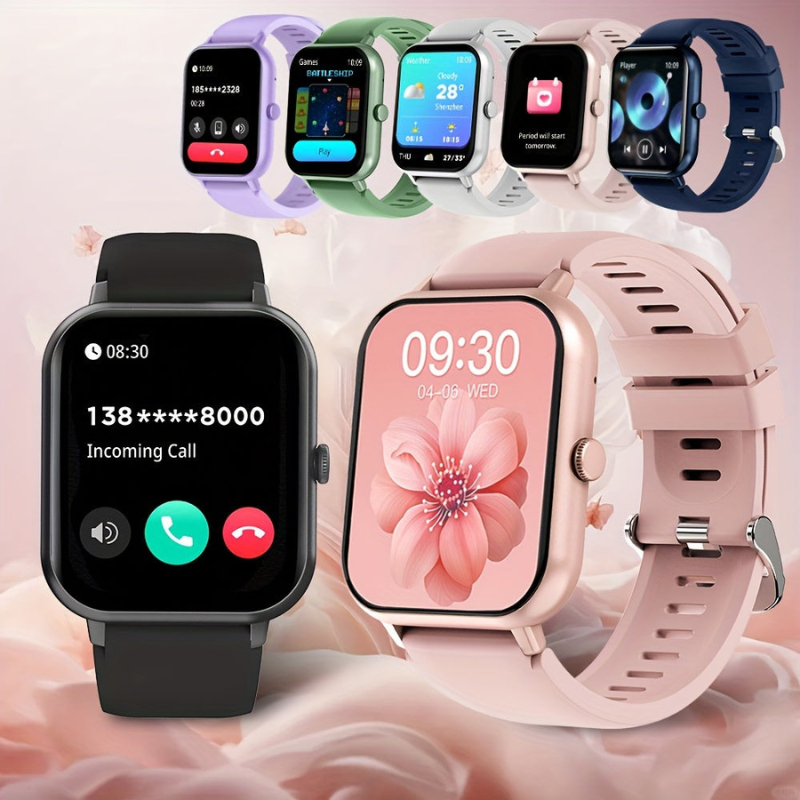 Montre connectée de fitness avec écran tactile complet