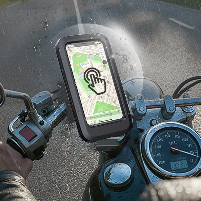 Wasserdichte Smartphone-Halterung für Fahrrad und Motorrad