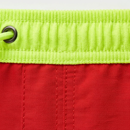 Maillot de Bain à Séchage Rapide pour Hommes avec Poches Zippées et Doublure en Filet