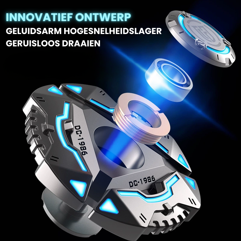 AtomSpin – Metalen Vingerspinner